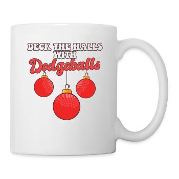 Décorez les couloirs avec l’entraîneur de joueur de Dodgeball - Mug blanc - blanc - Droite