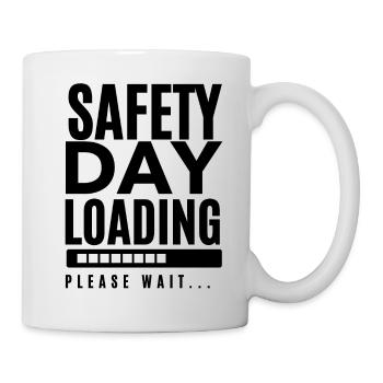 Safety Day Loading - Please Wait | Safety Day Gift - Mug - white - Right