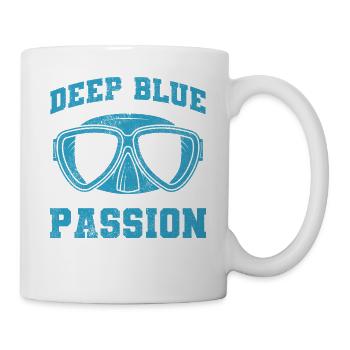 Scuba Diving, Scuba Diving, Holiday Sea Diver - Mug - white - Right