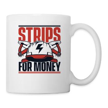 Strips For Money Electrical Engineer Electronics Technician - Mug - white - Right