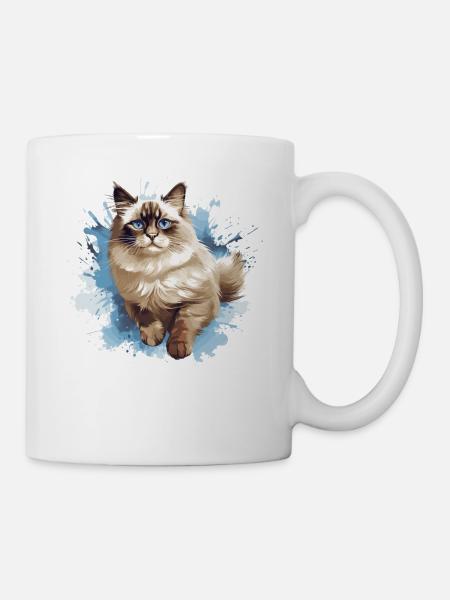 Ragdoll - Tasse - Weiß