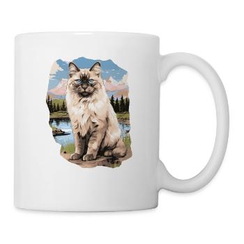 Poupée de chiffon - Mug blanc - blanc - Droite