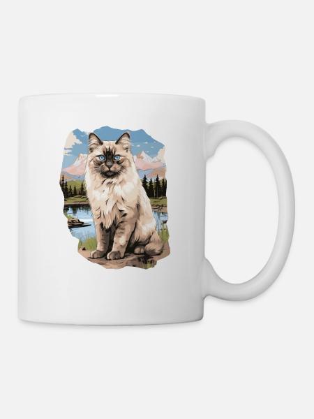 Ragdoll - Tasse - Weiß