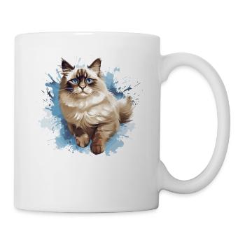 Poupée de chiffon - Mug blanc - blanc - Droite