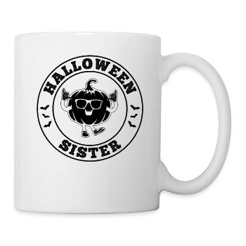 Halloween Sister Halloween Pumpkin Sister - Mug - white - Right