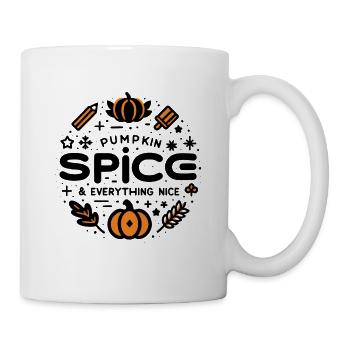Épices à la citrouille et tout ce qui est bon - Mug blanc - blanc - Droite