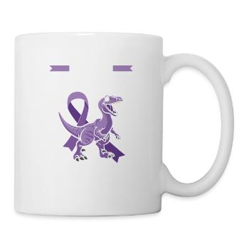Die Alzheimer-krankheit Für Alle Unterstützer - Tasse - Weiß - Rechts