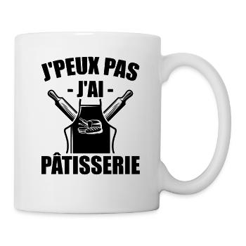 Pâtisserie, Pâtissier, Meilleur Pâtissier - Mug blanc - blanc - Droite