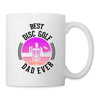 Discgolf Wurfscheibe Disc Golf - Mug blanc - blanc - Droite