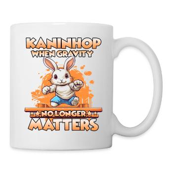 Kaninhop Trainer Training & Spaß vereint Kaninhop - Tasse - Weiß - Rechts