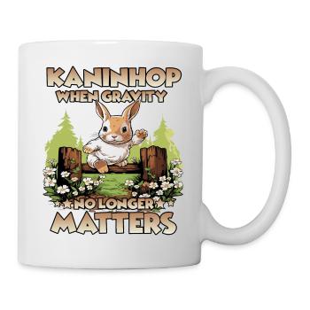 HappyHop training and joy for kaninhop fans - Mug - white - Right