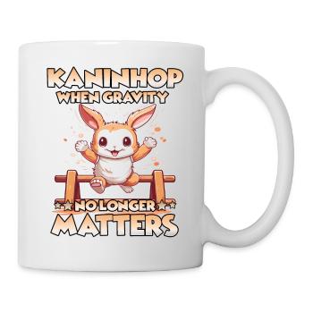 on tour rabbit hop gift - Mug - white - Right