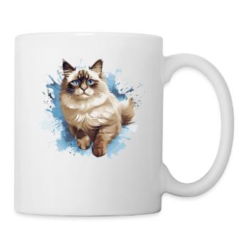 Poupée de chiffon - Mug blanc - blanc - Droite