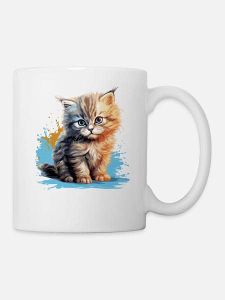 Persian Cat Perser Katze - Tasse - Weiß