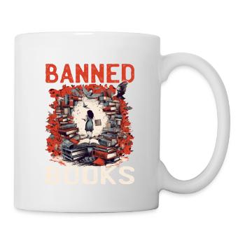 I Read Banned Books 65 - Mug - white - Right