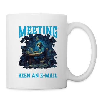 Survived A Meeting That Should Have Been A Mail 46 - Mug - white - Right