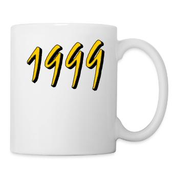 BIRTHDAY YEAR 1999 - Mug - white - Right