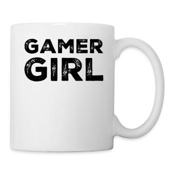 Gamer girl - Tasse - Weiß - Rechts