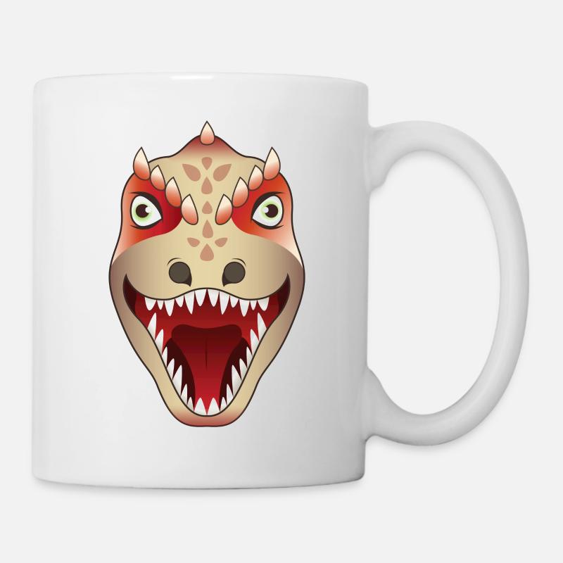 Dinosaurier Allosaurus - Tasse - Weiß