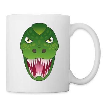 T-Rex Dinosaur Dinosaur - Mug - white - Right