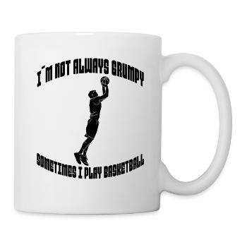 Basketballteam Basketballspieler Basketball - Tasse - Weiß - Rechts