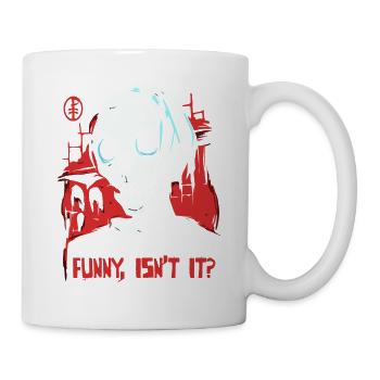 zombie médiéval effrayant drôle - Mug blanc - blanc - Droite