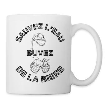 Männer, Frauen, Humorvoll, Humorvolles T-Shirt-Geschenk - Tasse - Weiß - Rechts