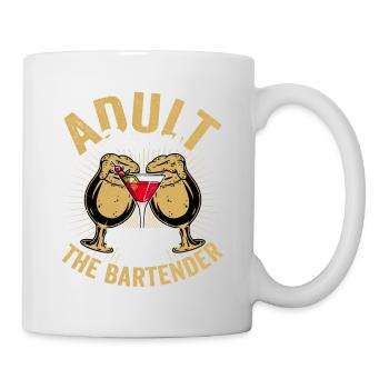 Adult Daycar Director A.K.A The Bartender Barman C - Mug - white - Right