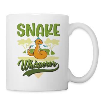 Serpents Chuchoteur Amoureux des Serpents - Mug blanc - blanc - Droite