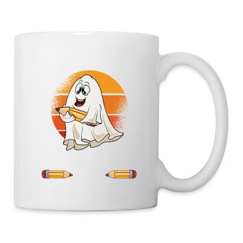 Funny Teacher Halloween Gifts - Mug - white - Right