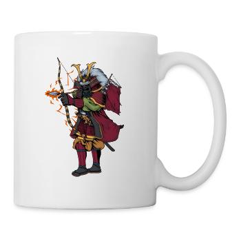 Japanischer Gott Hachiman - Tasse - Weiß - Rechts