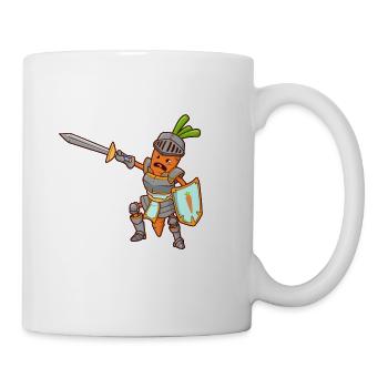 Jeu de rôle Personnage - Combattant - Carotte - Mug blanc - blanc - Droite