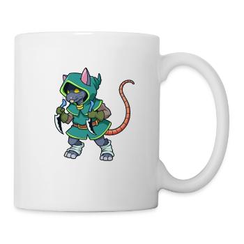 Jeu de rôle Personnage - Voleur - Voleur - Rat - Mug blanc - blanc - Droite