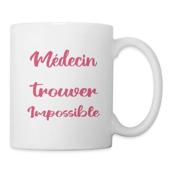 A Super Doctor - Mother's Day - Mug - white - Right