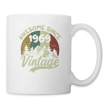 Millésime 1969 Cadeau D'anniversaire 1969 - Mug blanc - blanc - Droite