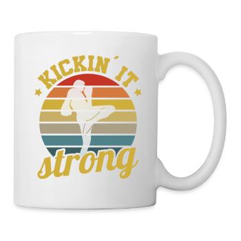 Kickboxer Arts martiaux Kickboxing Kickboxen - Mug blanc - blanc - Droite