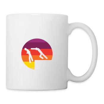 Some People Just Need A Pat On The Back Funny - Tasse - Weiß - Rechts