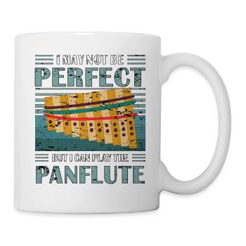 PANFLÖTE MAIS JE PEUX SOUFFLER LA FLÛTE DE PAN - Mug blanc - blanc - Droite