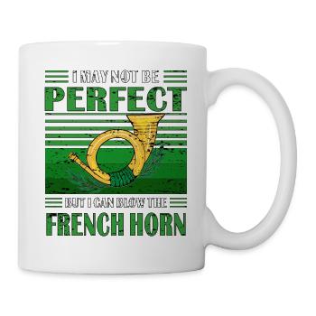 JAGTHORN MAIS JE PEUX SOUFFLER DANS LE COR FRANÇAIS - Mug blanc - blanc - Droite