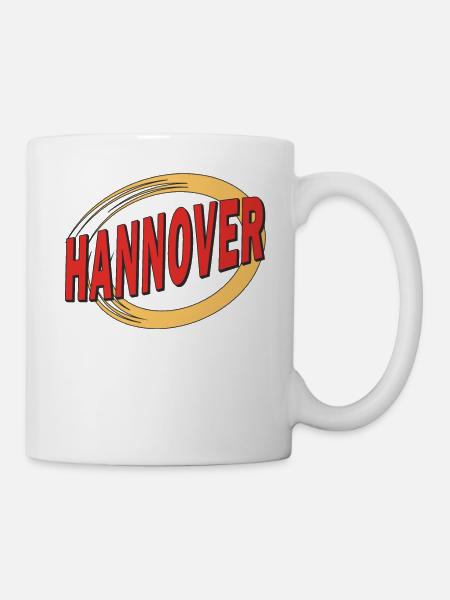 HANNOVER - Tasse - Weiß