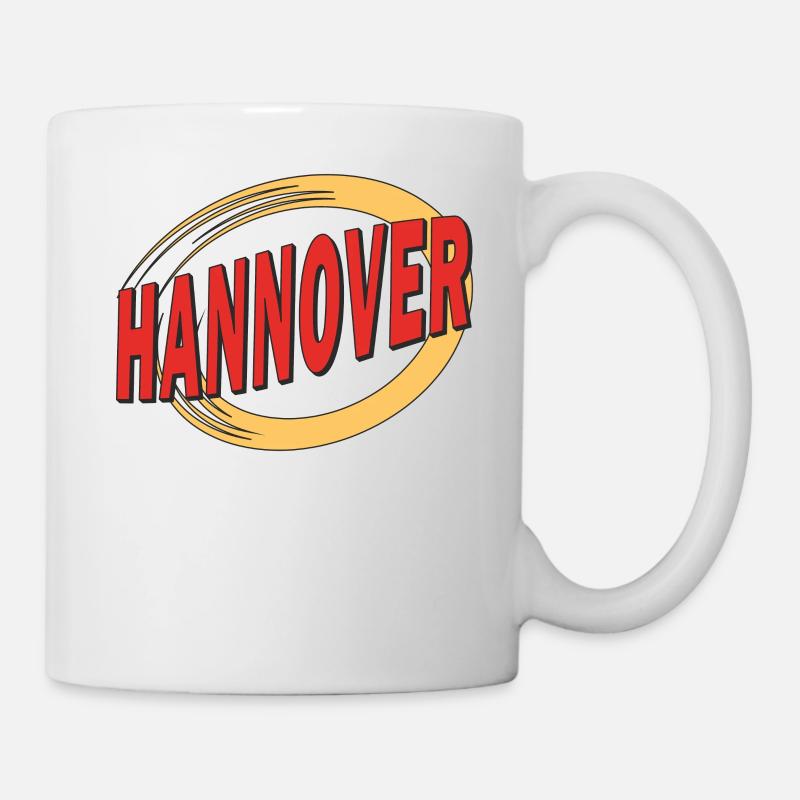 HANNOVER - Tasse - Weiß