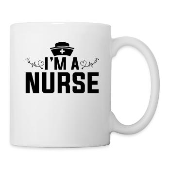 Registered Nurse Hospital Nurse Hospice Nurse - I' - Mug - white - Right