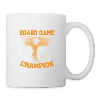 Un champion légendaire de jeux de société a retiré Play N - Mug blanc - blanc - Droite