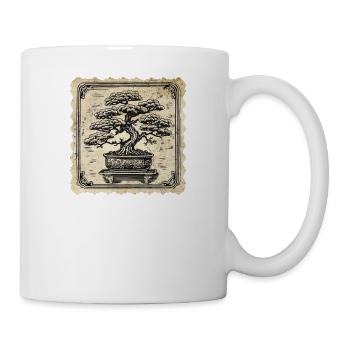 Bonsaï Arbre Bonsaï Plantes Accessoires Bol Bonsaï - Mug blanc - blanc - Droite