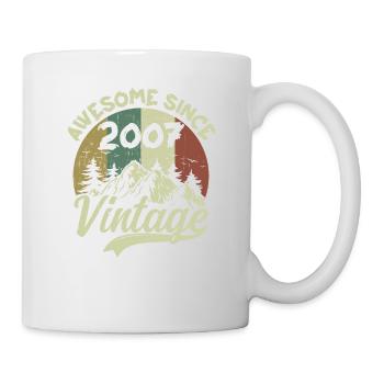 Vintage 2007 Birthday Gift 2007 - Mug - white - Right