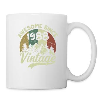 Millésime 1988 Cadeau D'anniversaire 1988 - Mug blanc - blanc - Droite