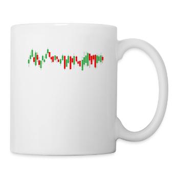 Buy And Hold Trader Investor Stock Market Trading - Mug - white - Right