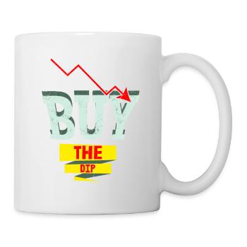 Buy The Dip Stock Market Trading Trader Investor - Mug - white - Right