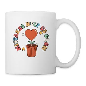 Les erreurs de la rentrée scolaire nous aident à faire grandir les élèves - Mug blanc - blanc - Droite