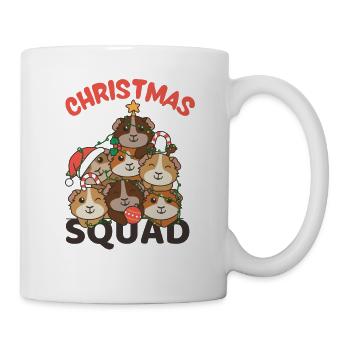 Guinea Pig Christmas Tree Christmas Squad - Mug - white - Right